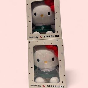 HELLO KITTY STARBUCKS PLUSHIE